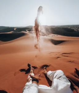 Stunning Sahara Desert views on a Private 3-Day Tour From Marrakech to Merzouga